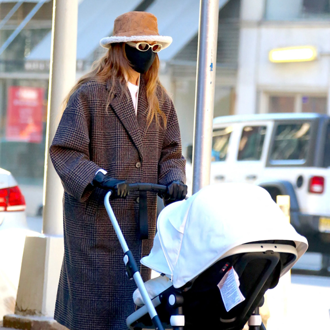 A roundup of Gigi Hadid’s best stroller fashion moments