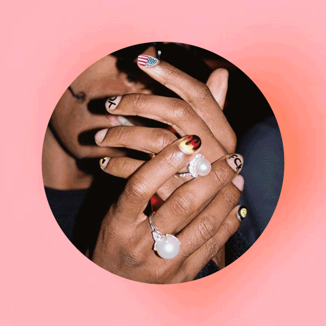 Male nail art is the next big trend and these famous men are flaunting it  in style - Times of India