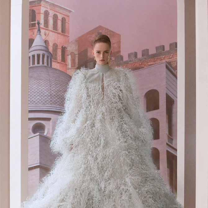 Fendi AW21 Couture in photos