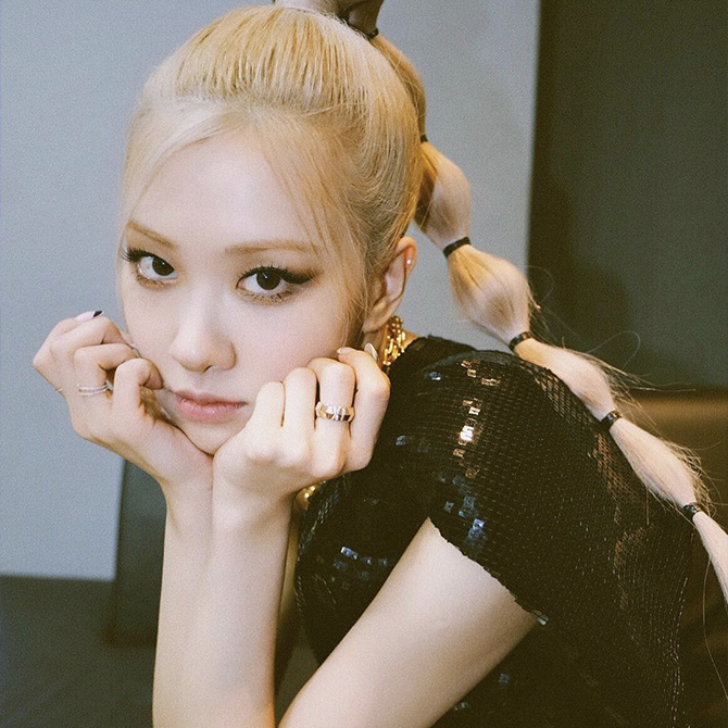 This week in K-star style: Taeyeon conquers Y2K fashion, Rosé’s white-on-white ‘fit and more