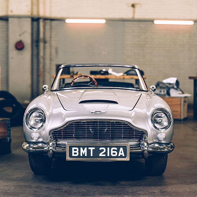 Every James Bond film the Aston Martin DB5 has appeared in, including ‘No Time to Die’