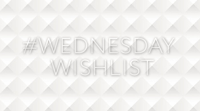 #WednesdayWishlist: All white, all right