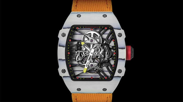 On auction: Richard Mille’s Rafael Nadal RM27-02 tourbillon prototype