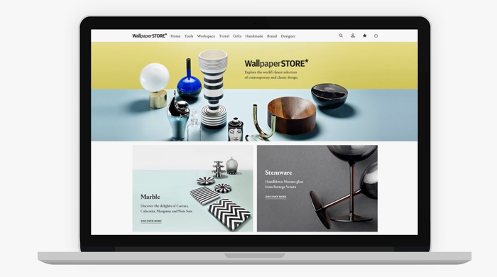 Wallpaper magazine launches e-store