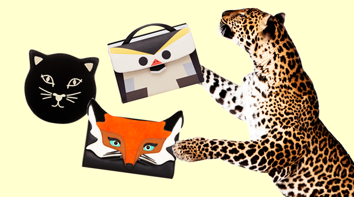 A roaring abundance of animal-inspired bags