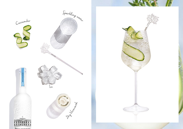 BELVEDERE CUCUMBER SPRITZ recipe