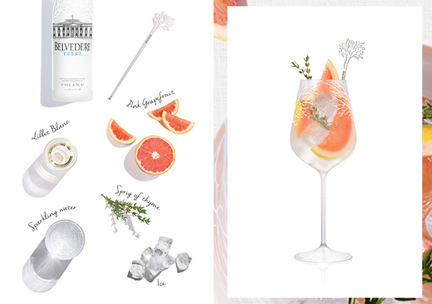 BELVEDERE PINK GRAPEFRUIT SPRITZ recipe