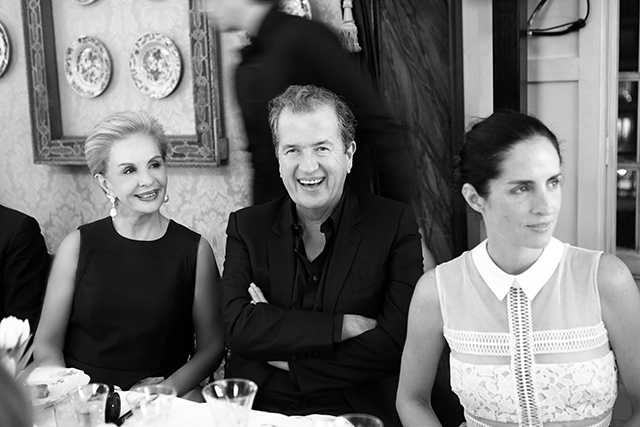 Carolina Herrera Fall and Mario Testino