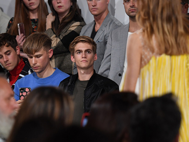 Presley Gerber at Calvin Klein SS18