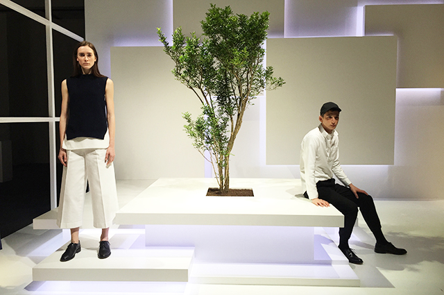 Models at the Uniqlo SS16 Presentation