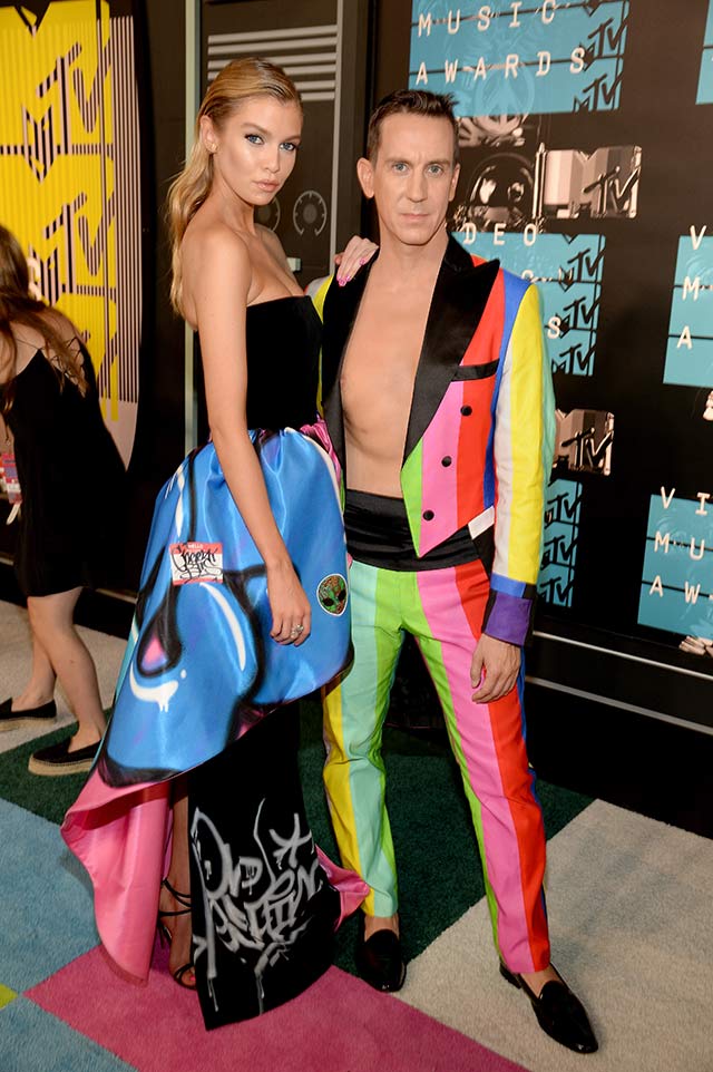 Stella Maxwell and Jeremy Scott 