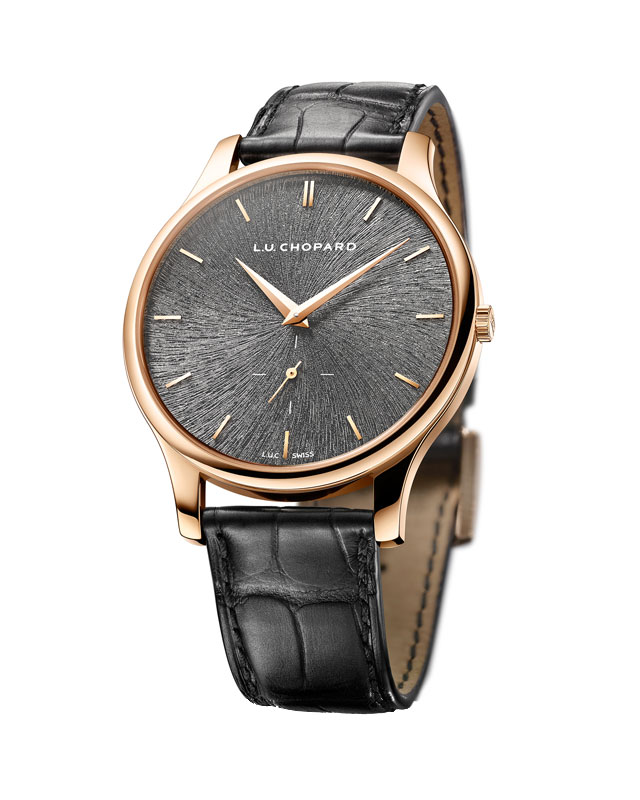 Chopard L.U.C XPS FAIRMINED unique slate-grey 18K Rose Gold 39.5mm