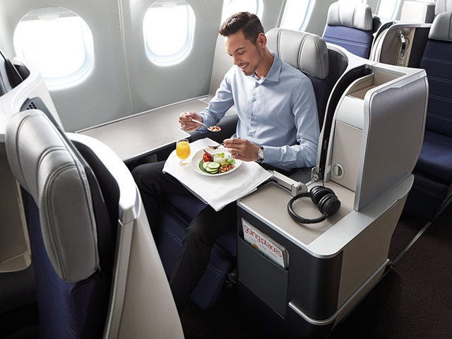 Malaysia Airlines A330 new business class seats