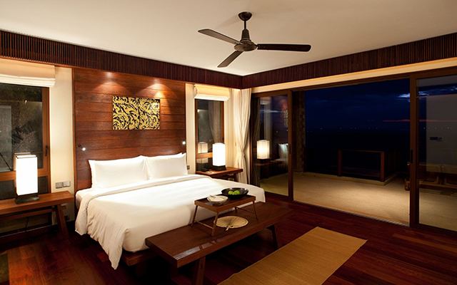The sumptuous interior of the Talay Suite