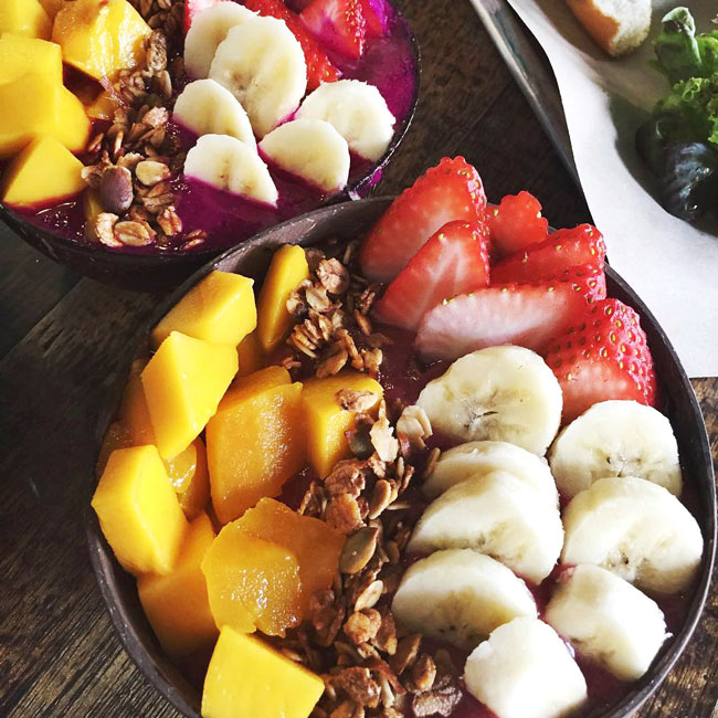 Pickle and Fig smoothie bowls KL