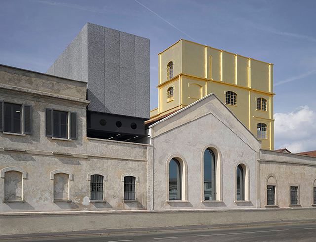 The beautiful Fondazione Prada in Milan, designed by OMA