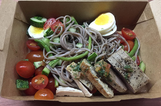 Soba and tuna for lunch via Dah Makan