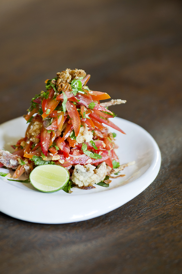 Soft Shell Crab Salad