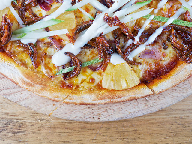 Timbre KL at The Row - nasi lemak pizza