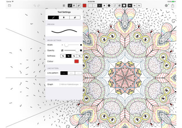 amaziograph app ipad pro