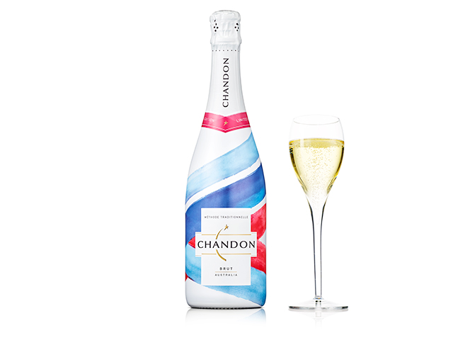 Chandon Brut summer limited edition bottle