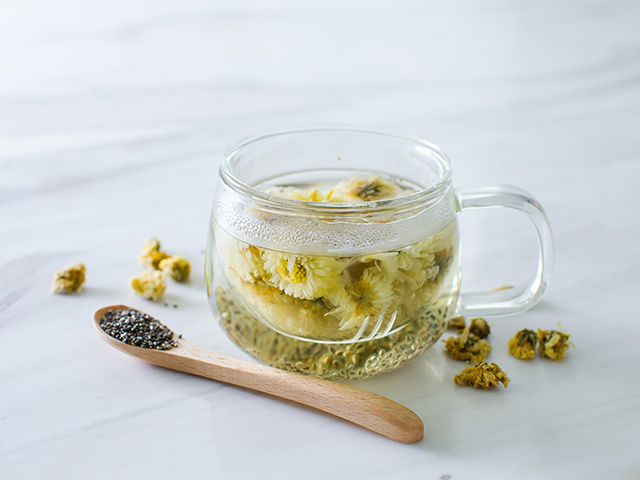 chrysanthemun tea chia seed recipe