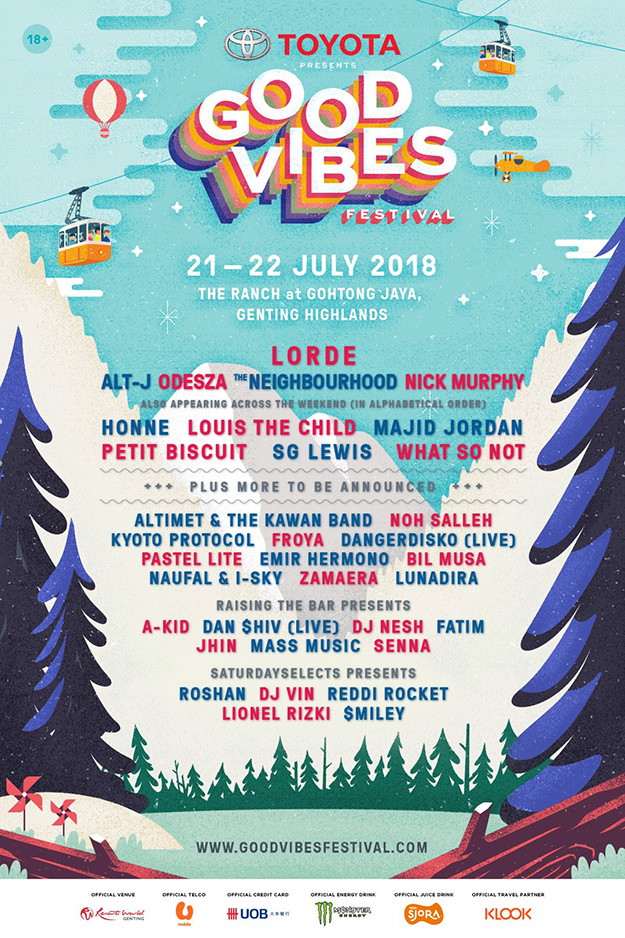 good vibes tour line up