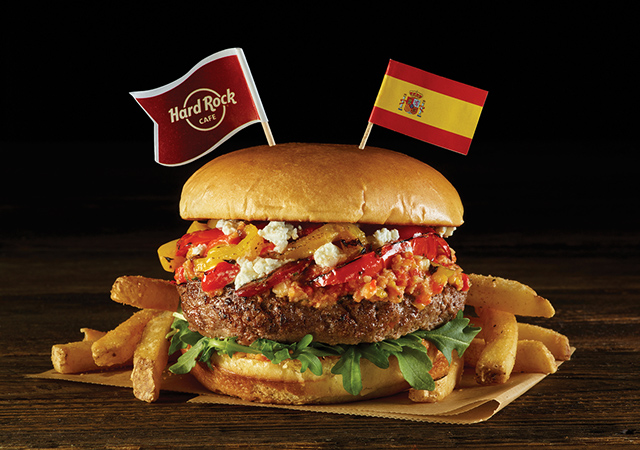 hard rock cafe kl barcelona burger