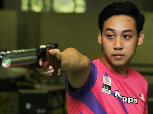 johnathan wong malaysian shooter olympics