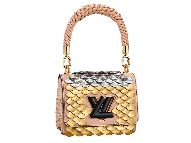 Louis Vuitton Petite Malle Sequins Silver in Satin/Sequins with Gold-tone -  US