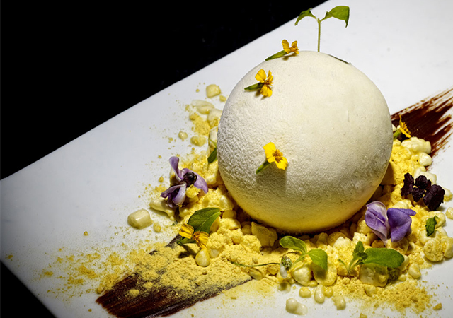 One of Chef Gaggan Anand's creations