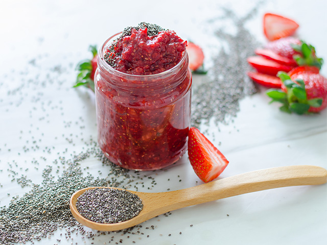 strawberry chia seed jam recipe