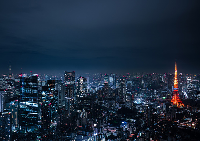 tokyo skyline