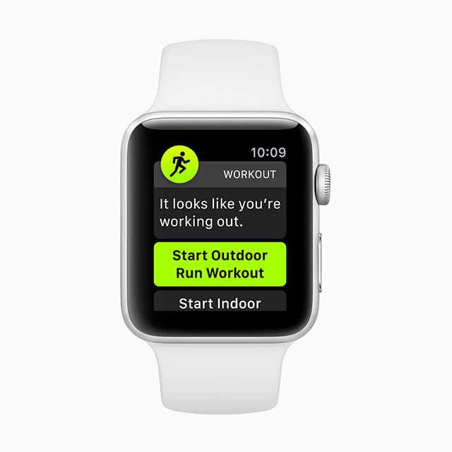 watchos 5 auto workout detection