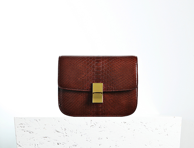 The limited edition Classic bag created in honour of Céline's newest store