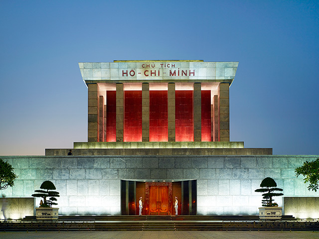 Ho Chi Minhs Mausoleum Hanoi