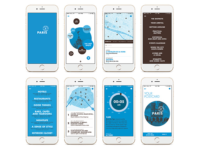 Louis Vuitton City Guide Mobile App
