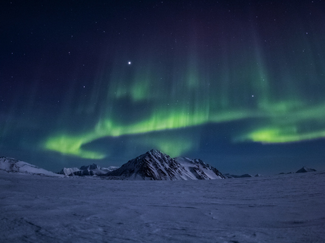 Svalbard Norway Northern Lights