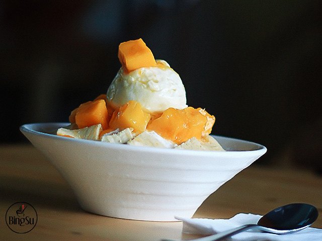 bingsu cafe damansara uptown durian mango