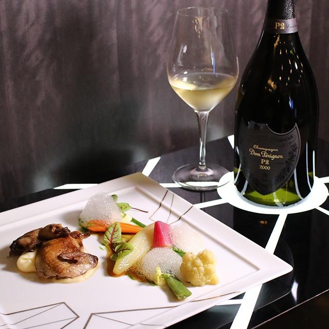 dom perignon p2 2000 food pairing