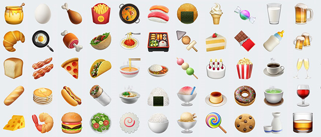 new food emojis