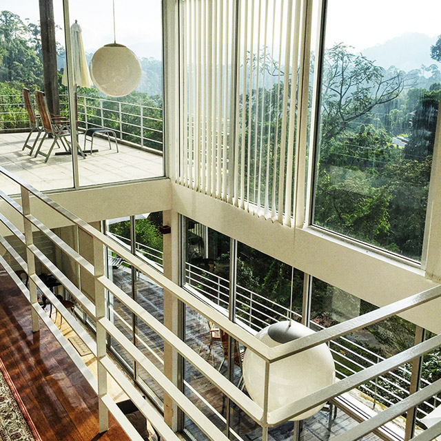 glass house at 325 janda baik