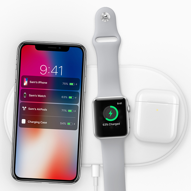 iphone x wireless charging airpower