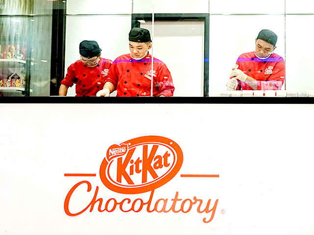 KitKat Chocolatory MidValley store