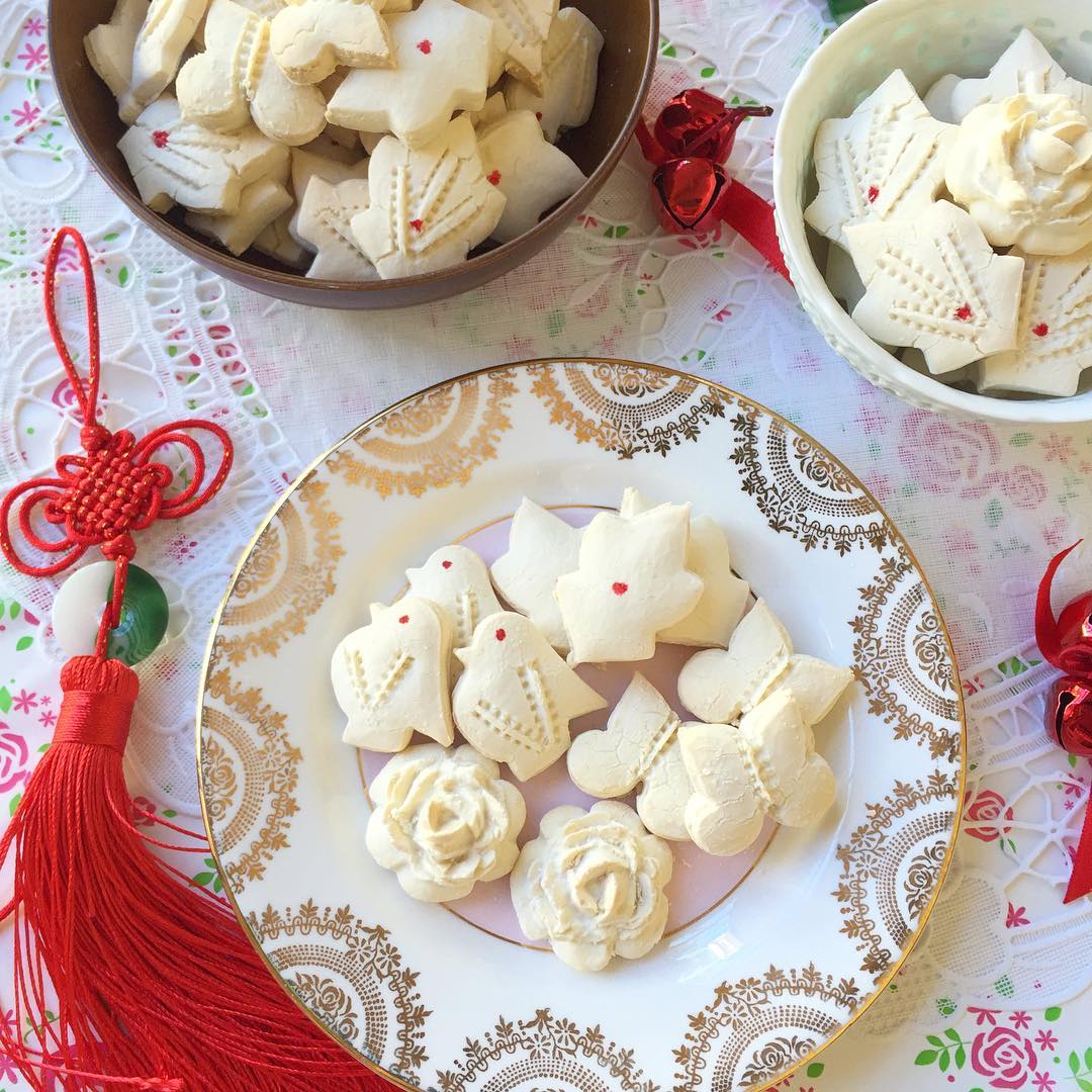 kueh bangkit CNY cookies