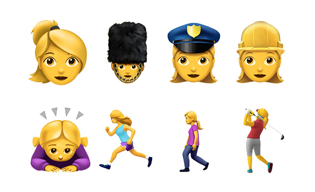 new female emojis