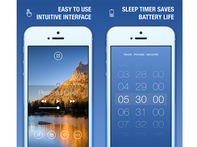 relaxing sounds sleep well app