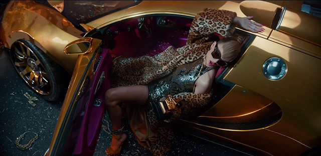 taylor swift look what you made me do music video - car crash