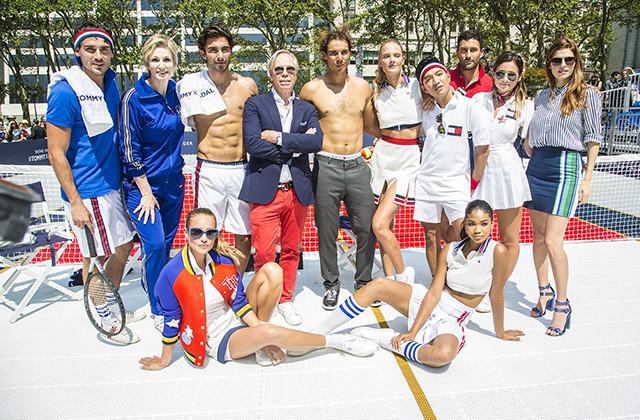 Arthur Kulkov, Jane Lynch, Akin Akman, Tommy Hilfiger, Rafael Nadal, Constance Jablonski, Bryanboy, Noah Mills, Danielle Bernstein, Lake Bell, Hannah Davis and Chanel Iman