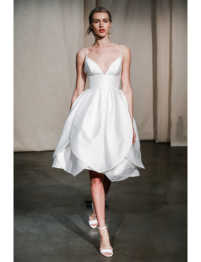 Bridal Fashion Week Spring 2020: Stylish short dresses that are